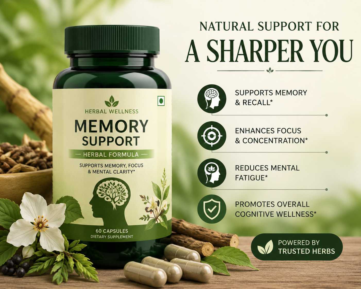 Herbal Memory Support